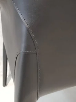 Stuhl Saddle Chair Leder Saddle Coffee Braun