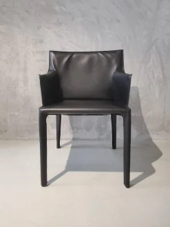 Stuhl Saddle Chair Leder Saddle Coffee Braun