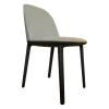 Stuhl Softshell Side Chair Stoff Reed Stahlblau