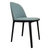 Stuhl Softshell Side Chair Stoff Credo Delfin Stahlblau