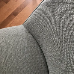 Stuhl Softshell Side Chair Stoff Credo Delfin Stahlblau