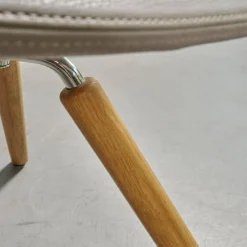 Stuhl Step Bezug Eco Kunstleder Schlamm Gestell Eiche