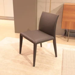 Stuhl Vol Au Vent SVL Lederbezogen Beta BT 251 1231251 Grau