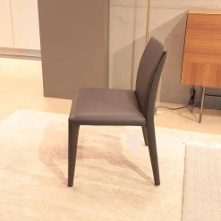 Stuhl Vol Au Vent SVL Lederbezogen Beta BT 251 1231251 Grau