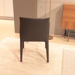 Stuhl Vol Au Vent SVL Lederbezogen Beta BT 251 1231251 Grau