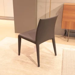 Stuhl Vol Au Vent SVL Lederbezogen Beta BT 251 1231251 Grau