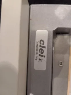 Systemwand Telemaco Strukturlack Canapa Hellblau Und Weiss Mit LED Beleuchtung Und Intrigierten Klappbett Ohne Dekoration