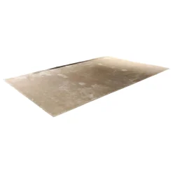 Teppich CK Pentagon 296 Platin Grau Beige Handgetuftet Naturfaser Bambusseide Mit Baumwollrücken