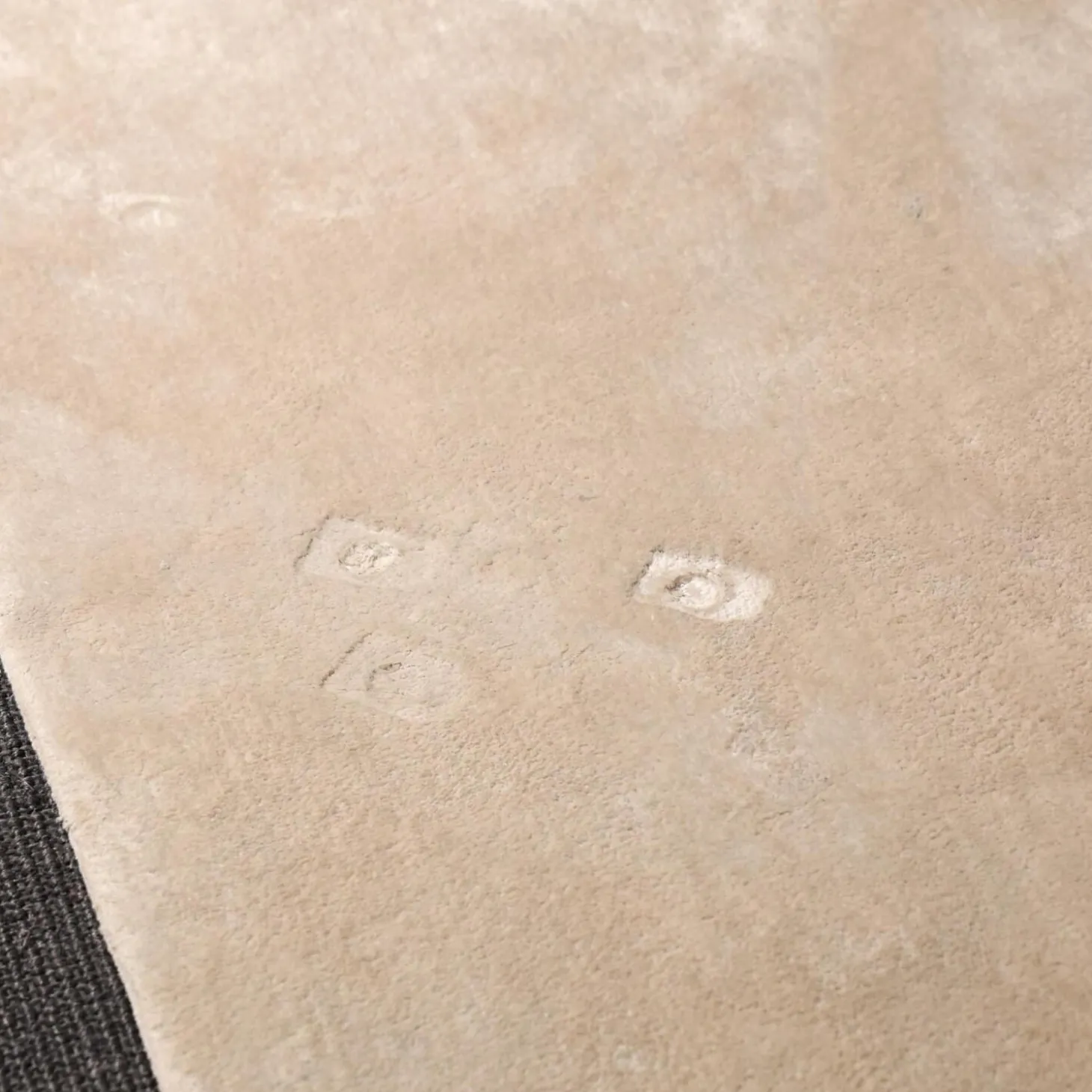 Teppich CK Pentagon 296 Platin Grau Beige Handgetuftet Naturfaser Bambusseide Mit Baumwollrücken