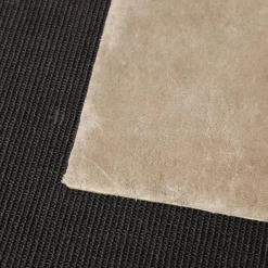 Teppich CK Pentagon 296 Platin Grau Beige Handgetuftet Naturfaser Bambusseide Mit Baumwollrücken