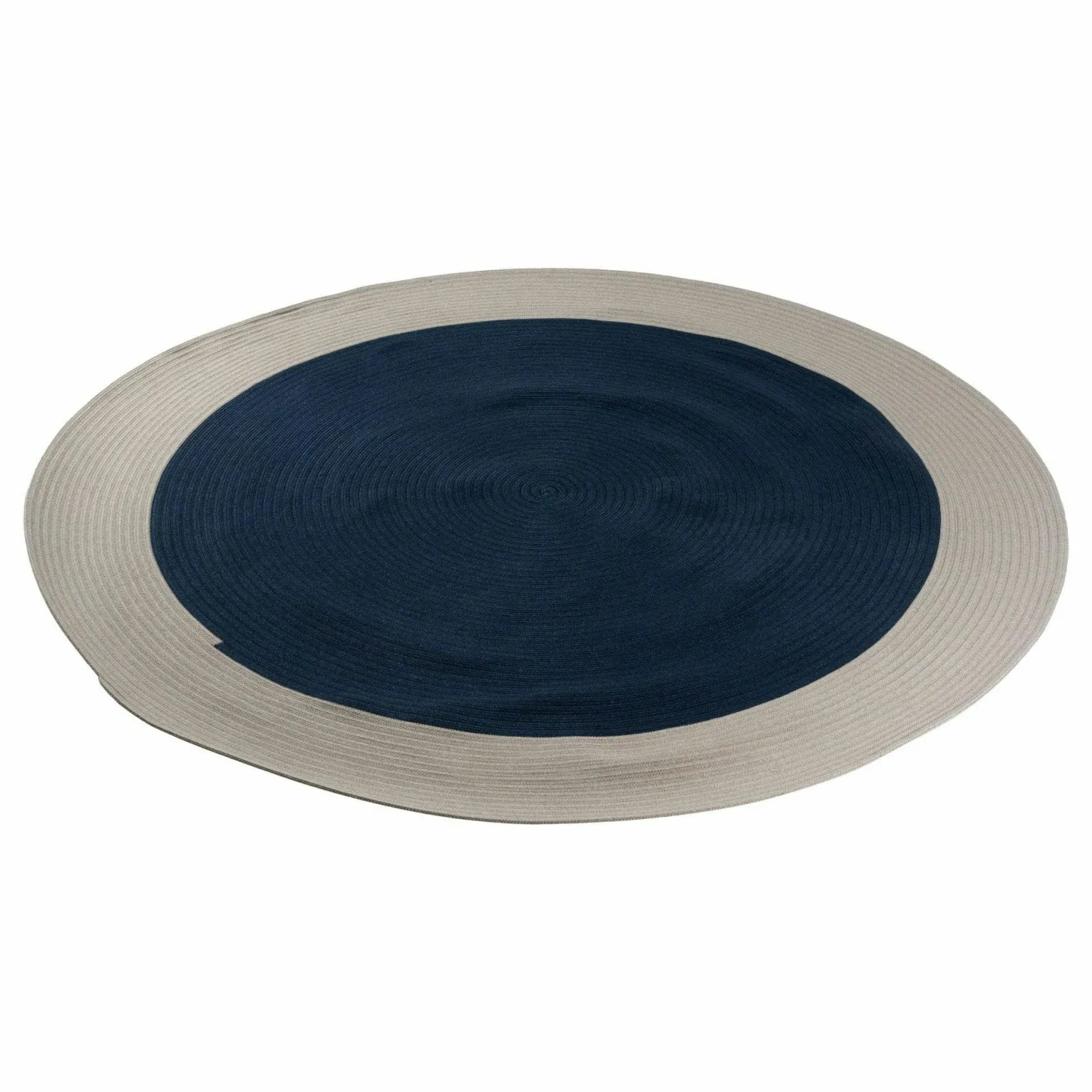 Teppich Onda Textil TA03 Polypropylen Ocean C07 Blau Seitlich Geflecht