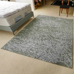 Teppich Secrets-Lake Leinen Viskose Handgewebt Farbe 927/8259 und 927/8150