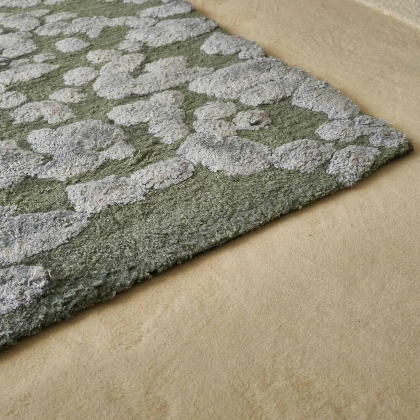 Teppich Secrets-Lake Leinen Viskose Handgewebt Farbe 927/8259 und 927/8150