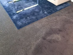 Teppich 326x326 Bamboo Blau