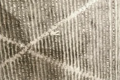 Teppich 250x250 Chilok Schurwolle Tencel Lyocell Volganic Glass Grau