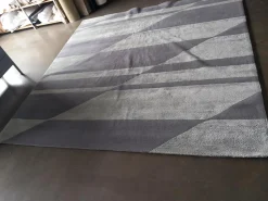 Teppich 300x300 Fluxus Grigio Grau