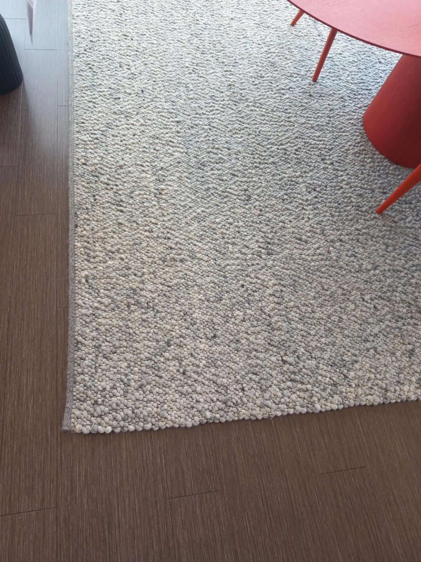 Teppich 350x250 Orlando Pamir Schurwolle Grau