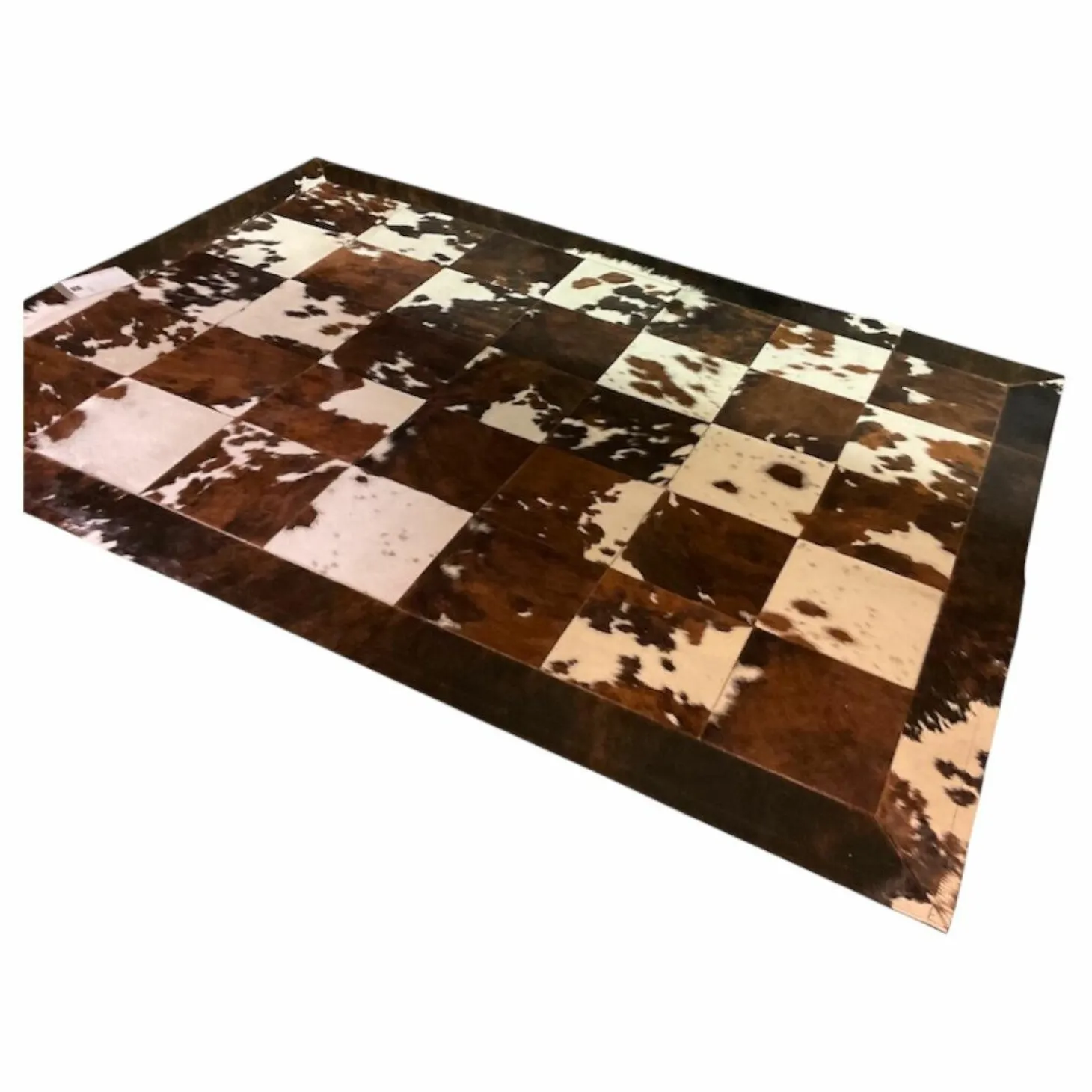 Teppich 180x240 Tricolor Kuhfell