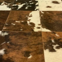 Teppich 180x240 Tricolor Kuhfell