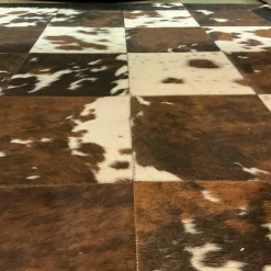 Teppich 180x240 Tricolor Kuhfell