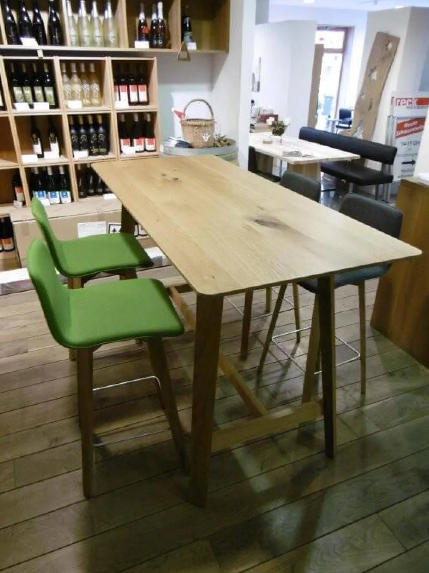 Thekentisch Maverick Eiche Natur Geölt Ohne Barhocker