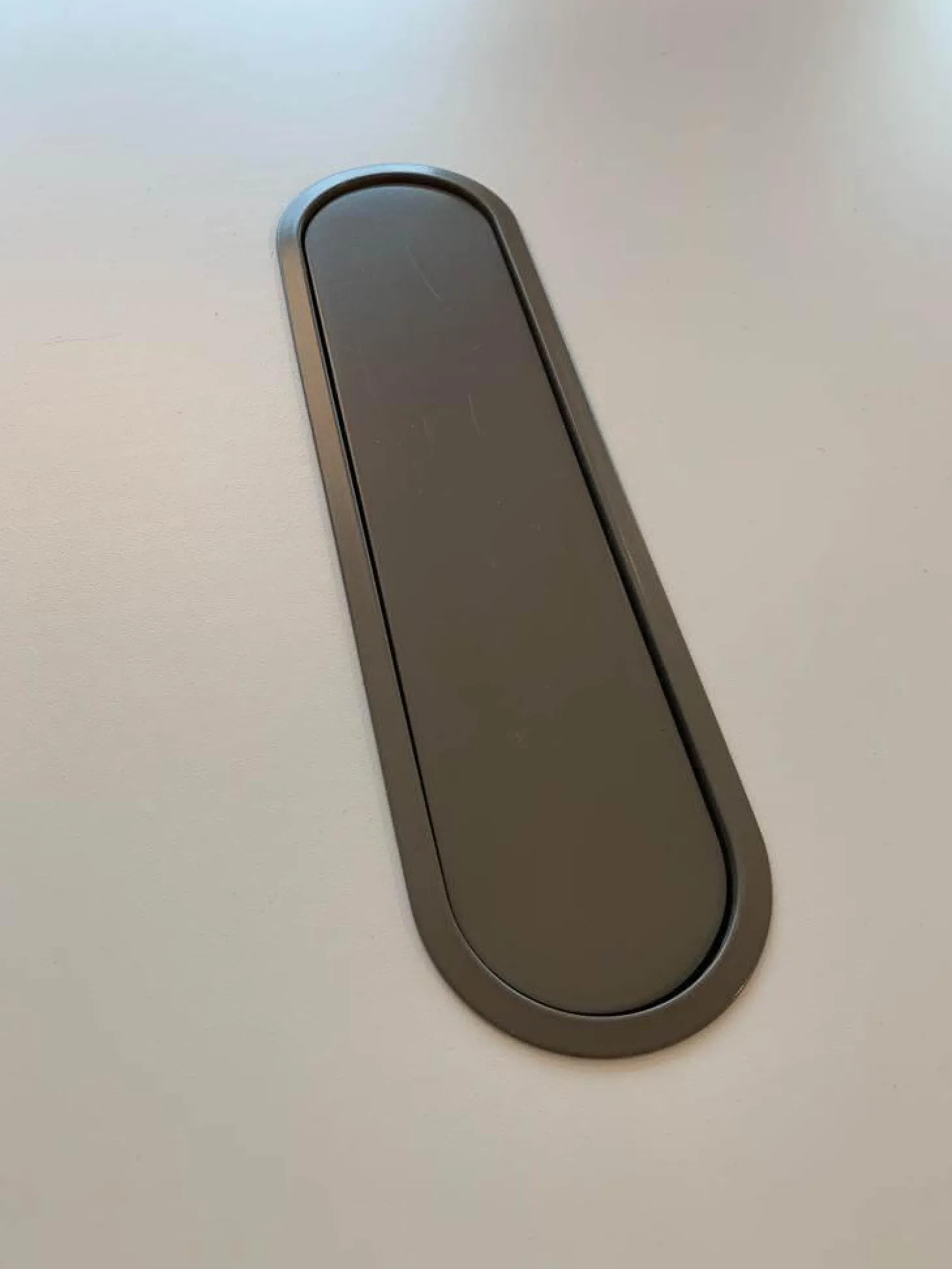 Tisch Cross Platte Stahl Weiß Matt Gestell Bianco Opaco