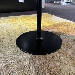 Tisch Dizzie Laminat Fenix Schwarz Tischplatte Medium Density Fireboard Schwarz Lackiert Gestell Stahl Schwarz Matt Lackiert