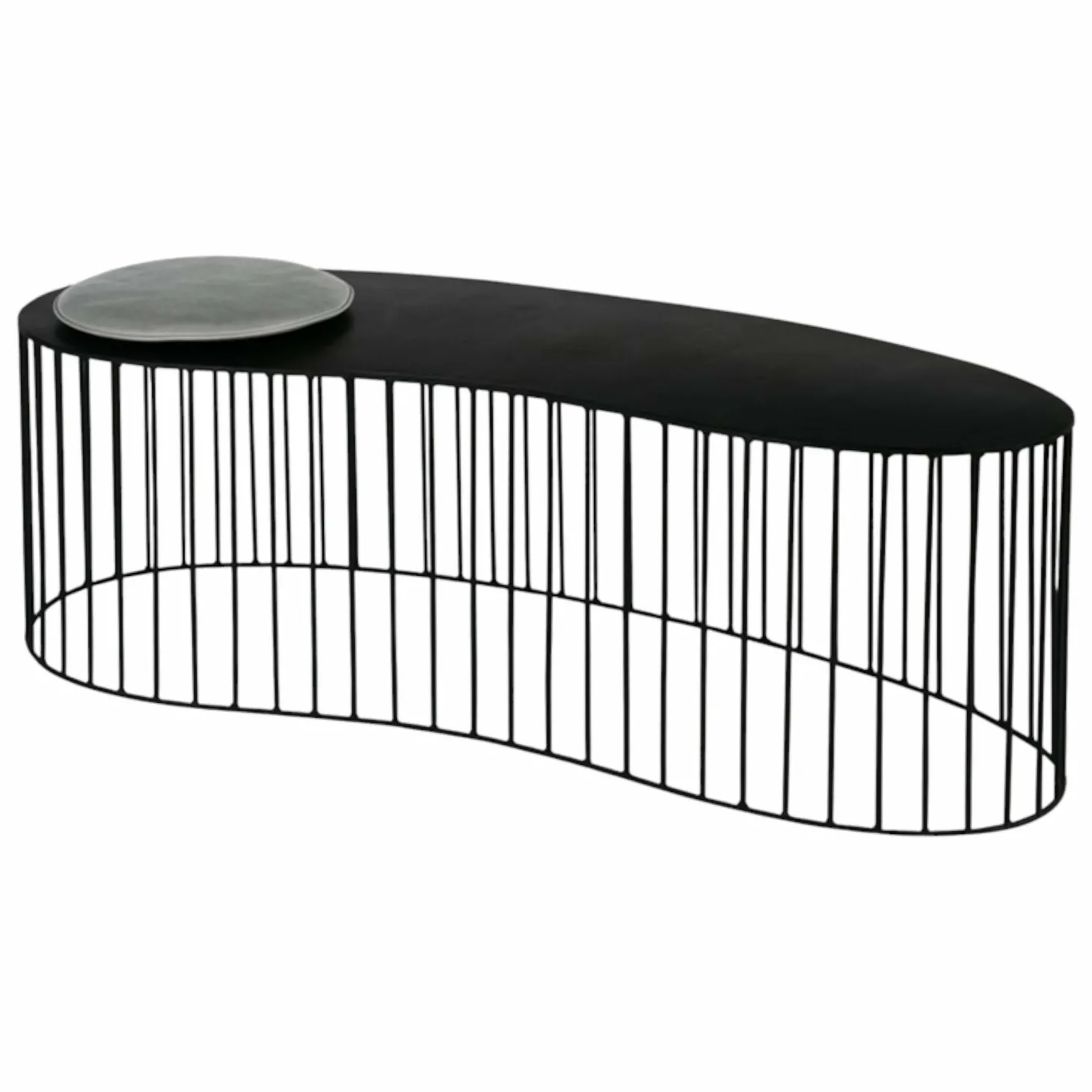 Tisch Gibellina Nuda Metall Schwarz