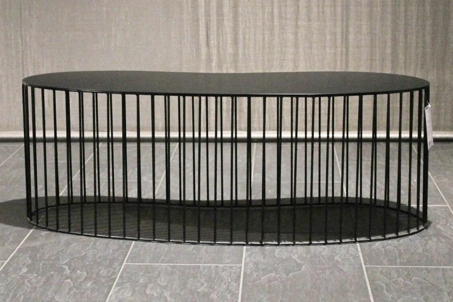 Tisch Gibellina Nuda Metall Schwarz