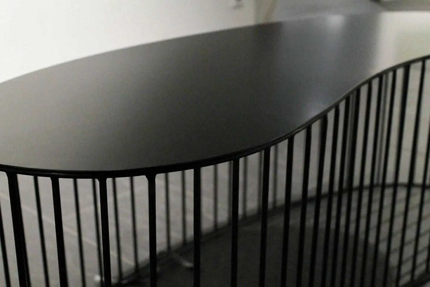 Tisch Gibellina Nuda Metall Schwarz