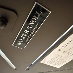 Tisch Joco 130 T1 Matt Pulverbeschichtet Bronze Mit Kunststoffgleitern