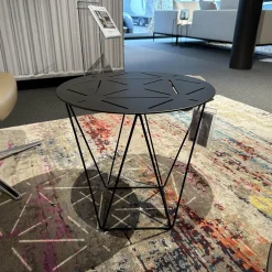 Tisch Joco 130 T1 Matt Pulverbeschichtet Bronze Mit Kunststoffgleitern