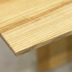 Tisch Kernesche Natur Mit Kreuzfuß