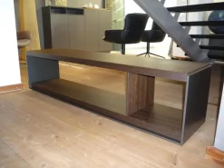 Tisch Konsole Sideboard Surface TSF 150 A Räuchereiche Nickel Bronze Lackiert