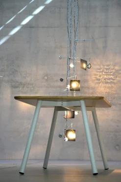 Tisch Morador Eiche mit Echtholzfurnier