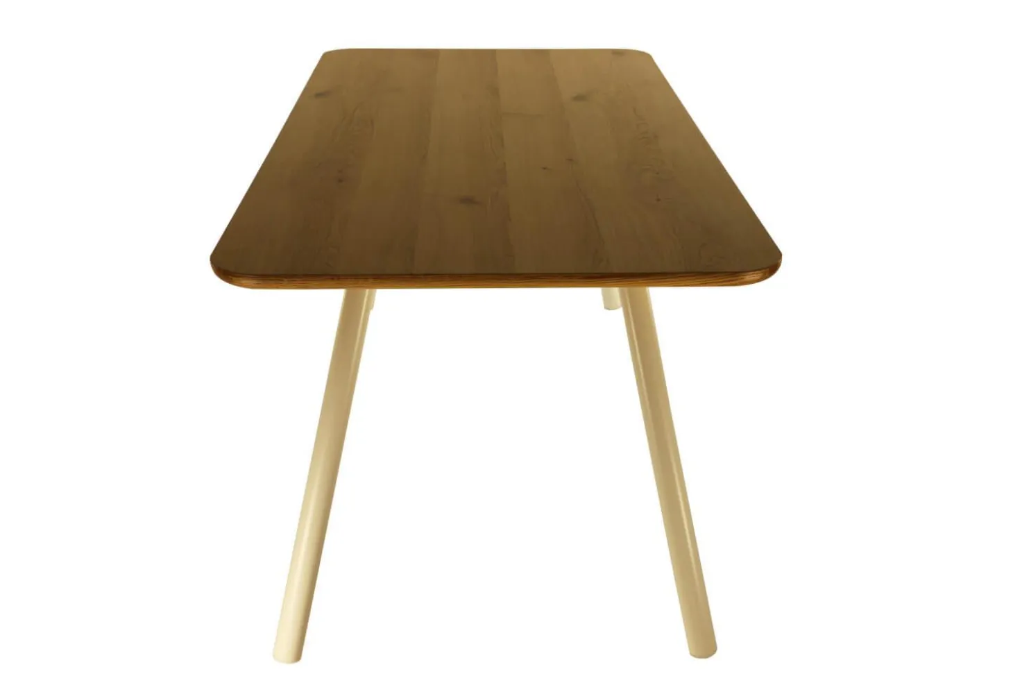 Tisch Morador Eiche mit Echtholzfurnier