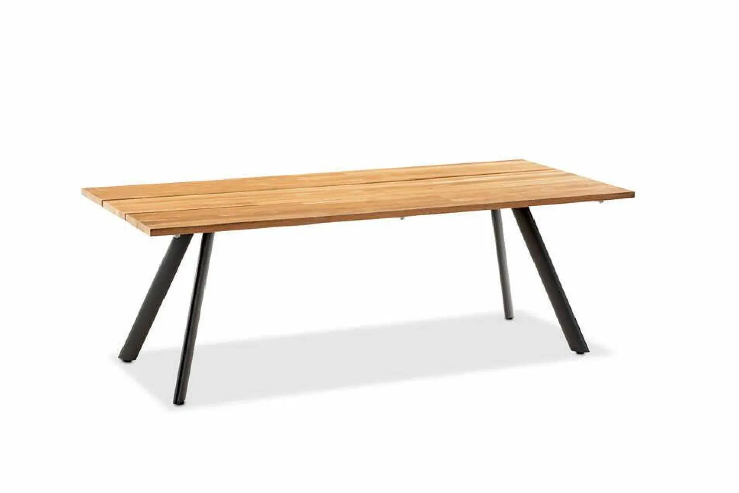 Tisch Noah Gestell Aluminium Pulverbeschichtet Anthrazit Tischplatte