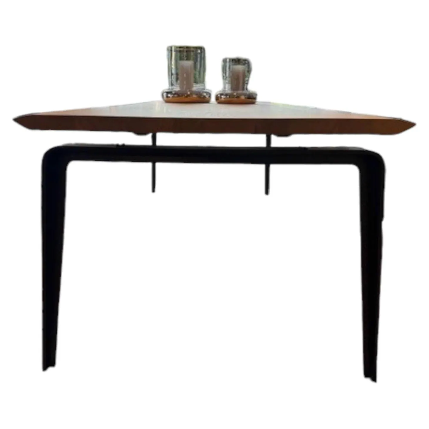 Tisch Odessa Massivholz Eiche Natur Gestell Schwarz