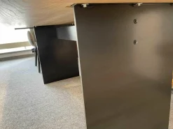 Tisch SC41 Eiche Gelaugt mit Kettensägenstruktur