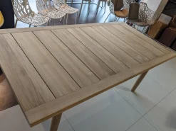 Tisch Tibbo Outdoor Massivholz Teak 205 Geölt