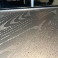 Tisch Torei Platte Holz Gestell Schwarz