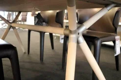 Tisch X2 Esche Ohne Braunkern Brettverleimt Natur Geseift