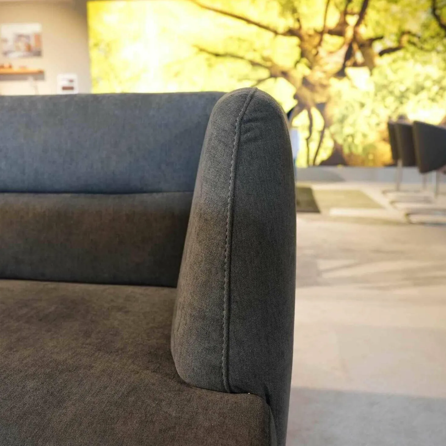 Tischgruppe Cassia Mit 4 Stühlen Und Bank Wildeiche Bianco Metall Schwarz