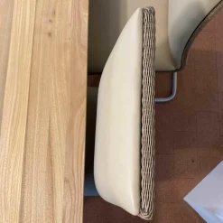 Tischgruppe Veneto Rüster Geölt Tisch Ausklappbar mit Bank und 3 Stühlen