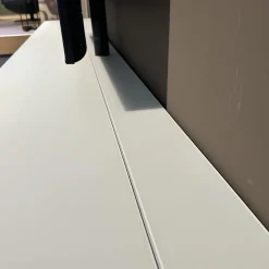 TV Kombination Ameno Korpus Lack Black Schwarz Front Glas Metallic Bronze Und Stoff Carbon Glas Snow Weiß