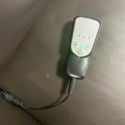 TV Sessel Augsburg Bezug Leder Dolcia Moor Dunkelbraun Schwarz Füße Kunststoff Inklusive Thermo-Lux-Heizmattenfunktion