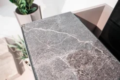 TV-Highboard JSL TV-Lift JSL1304-PE Pebble Abdeckplatte Glas