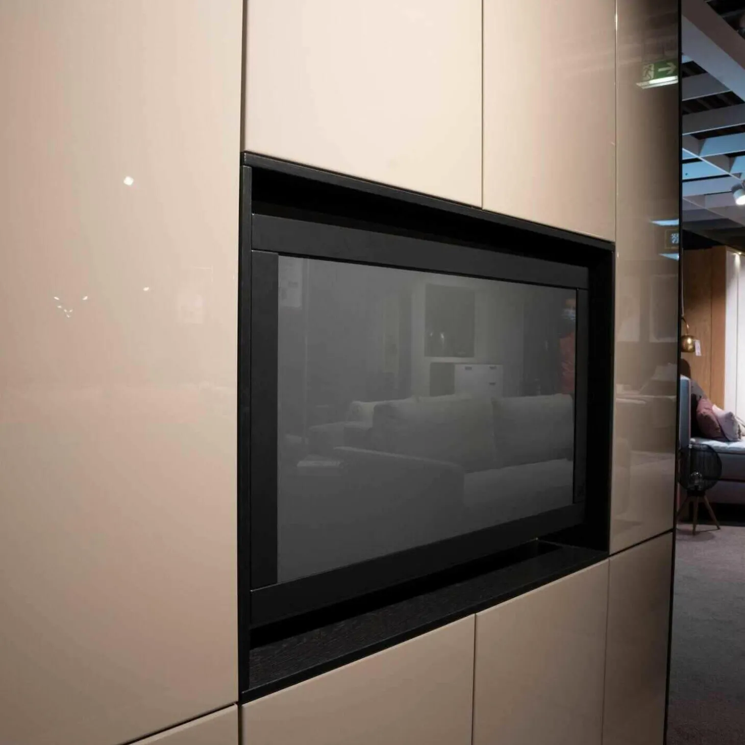 TV-Schrank 71 Face-S- VS 68883 Lack Platingrau