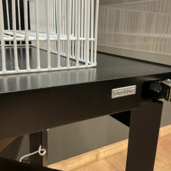 Vitrine Cube Light Lack Matt Onyx Schwarz Klarglas Mit Beleuchtung