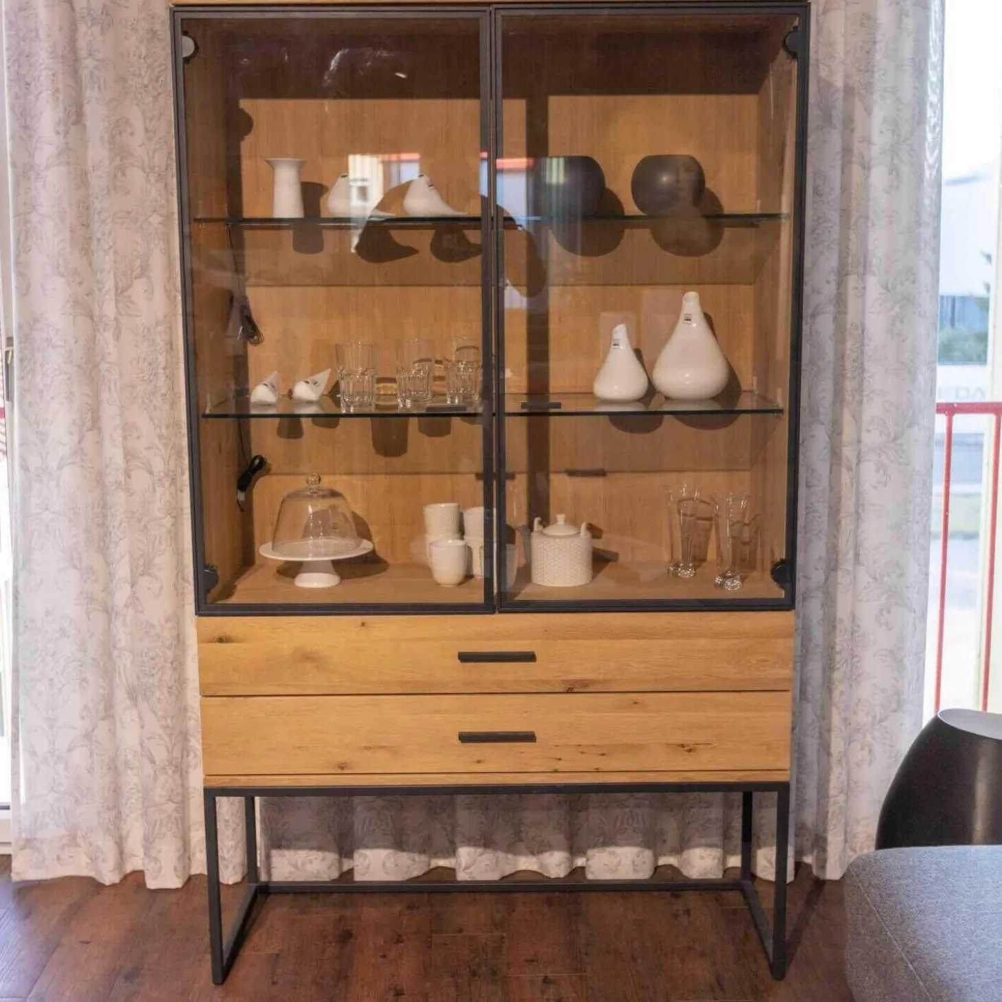 Vitrine LS004419 FILIA FIL-154525 Rustikale Asteiche Bianco